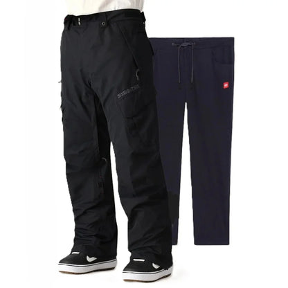 The 686 Smarty 3 In 1 Men's Cargo Pants in Black