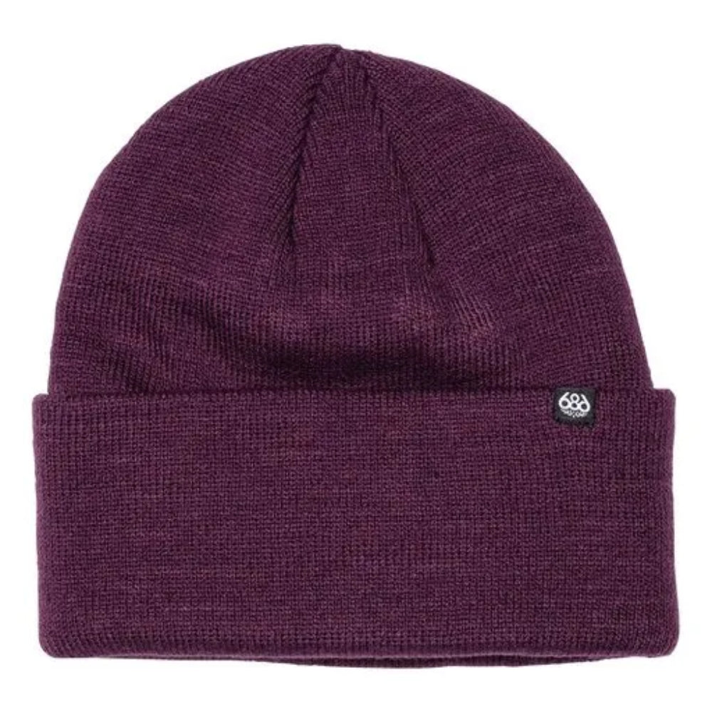 The 686 Standard Roll Up Beanie 2023 in Plum