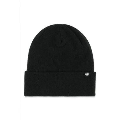 The 686 Standard Roll Up Beanie in Black