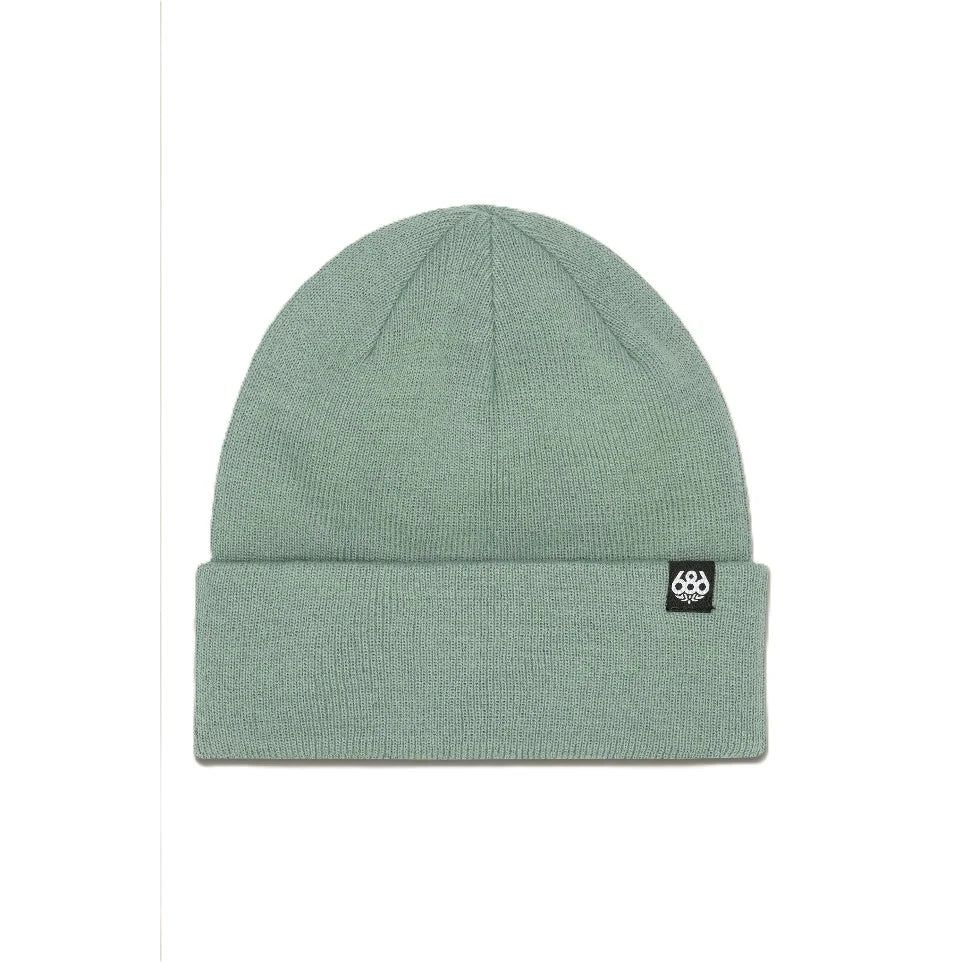 The 686 Standard Roll Up Beanie in Dusty Marine