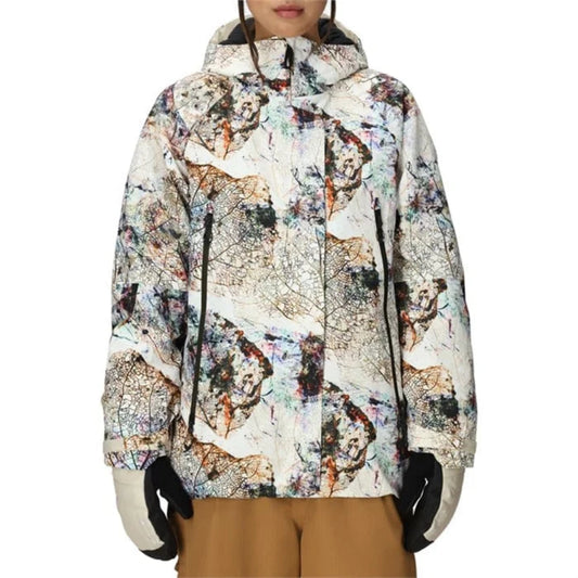 The 686 Whisper Insulated Women's Jacket in Limestone XRay
