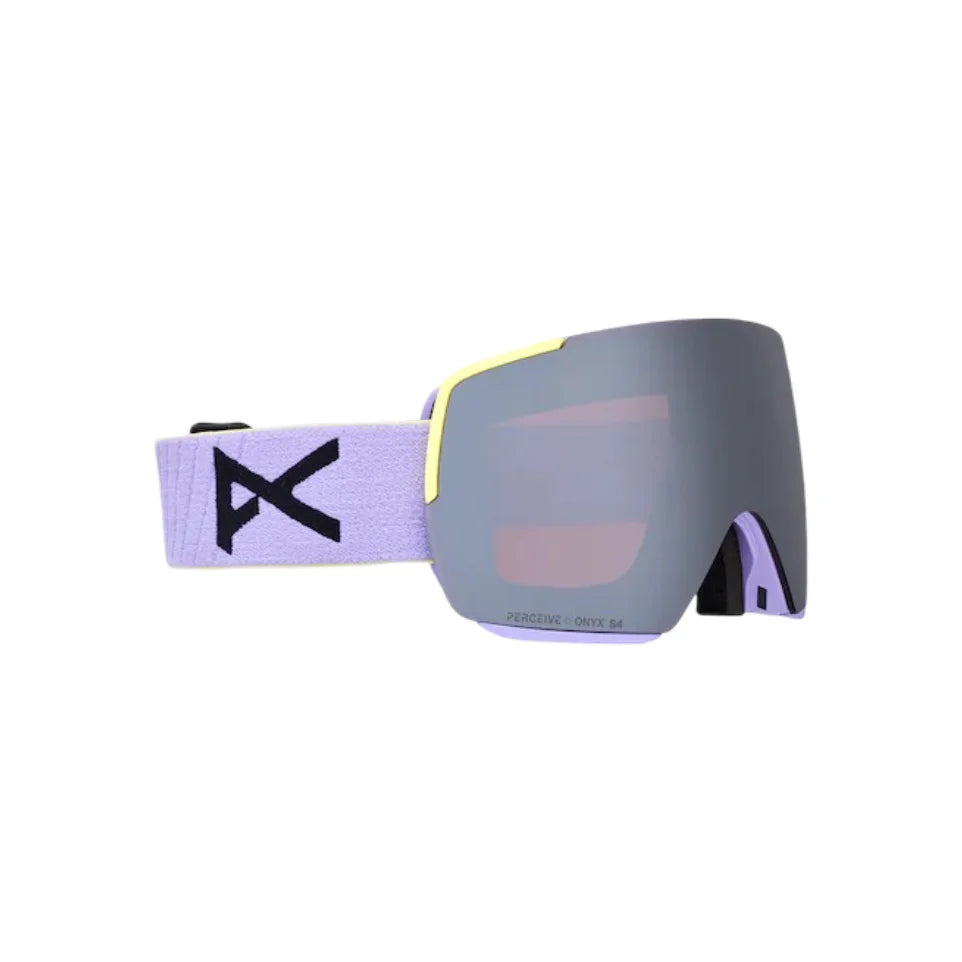 The Anon M5S Goggles, MFI Facemask & Spare Lens 2026 in Hyper Lilac, Perceive Sunny Onyx & Perceive Variable Violet