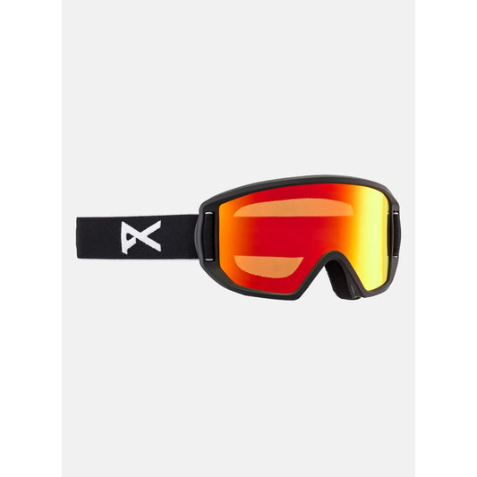 The Anon Relapse Jr MFI Goggles 2023 in Black Red Solex 1
