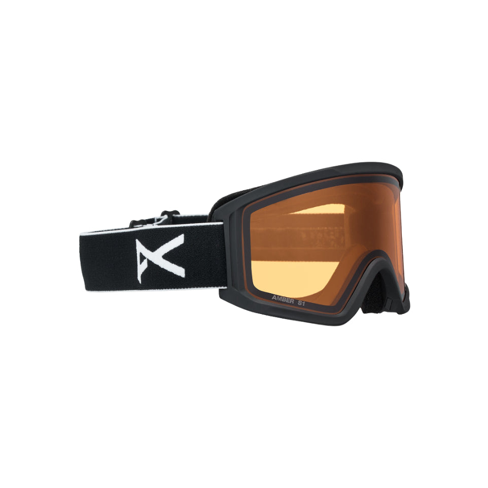 The Anon Tracker 2.0 Kid's Goggles & MFI Facemask 2026 in Black, Amber
