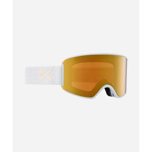 The Anon WM3 Goggles, Bonus Lens & MFI Facemask 2023 in Jade Perceive Sun Bronze