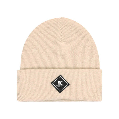 The DC Label Beanie 2026 in Oatmeal