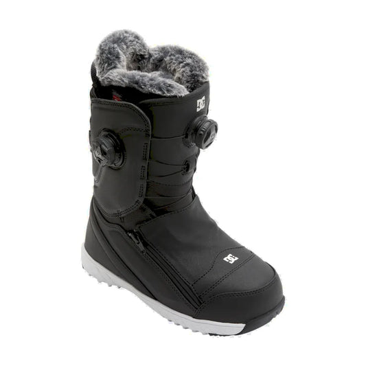 The DC Mora Women's Snowboard Boot 2026 in Black White
