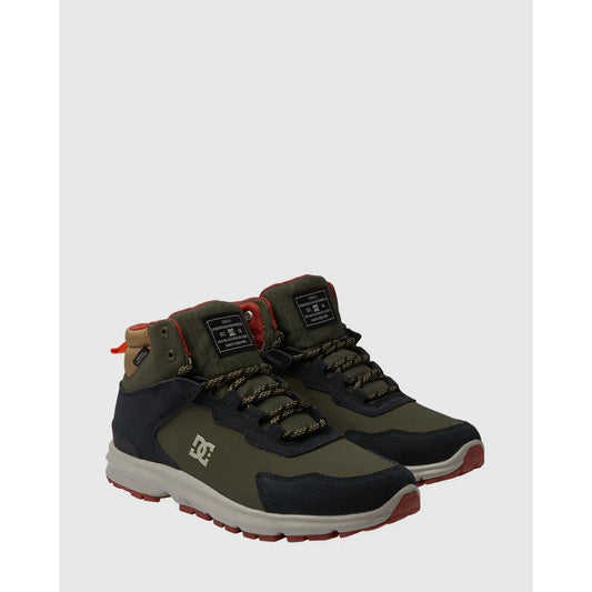 The DC Mutiny Water Resistent Winter Boot 2023 in Black Brown Green