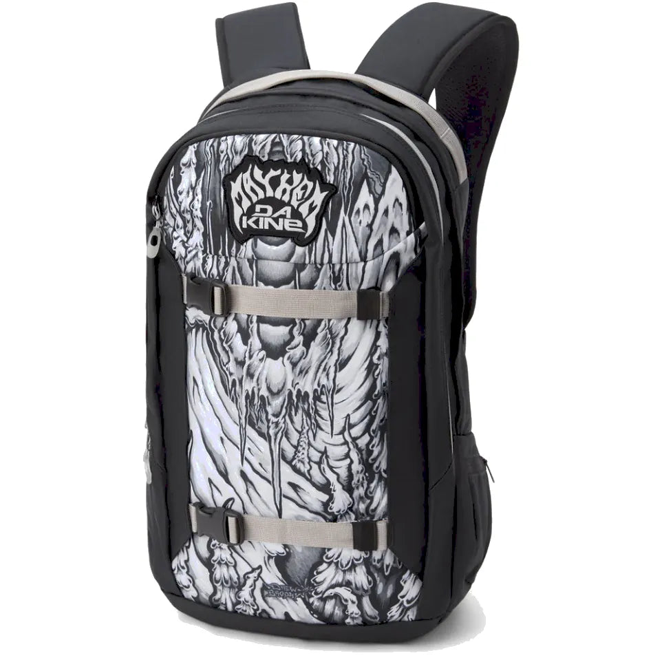 The Dakine Mission Backpack X Mayhem in Mayhem Griffin