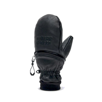 The Deathgrip Ghoul Leather Men's Mitts 2026 in Black