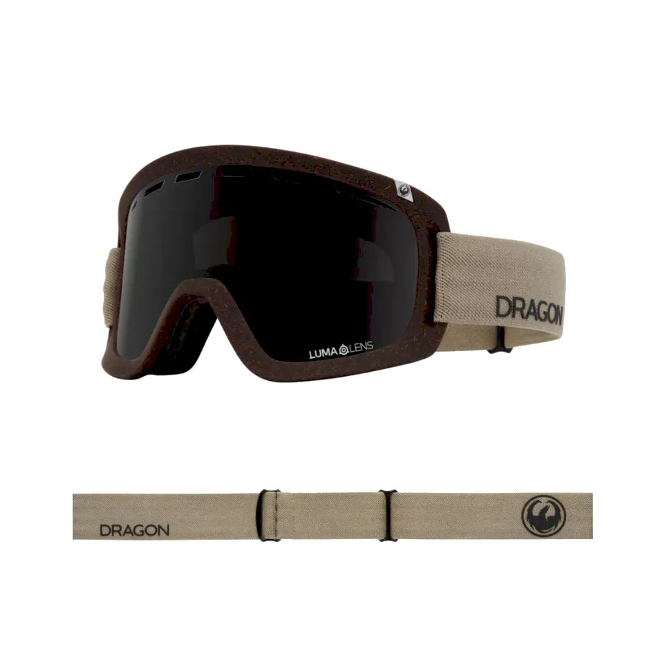 The Dragon D1 OTG Goggles 2026 in Raw Light