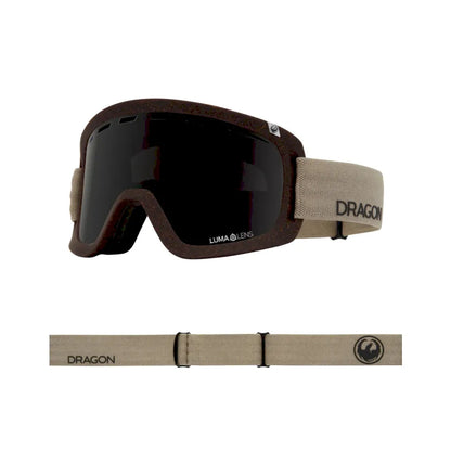 The Dragon D1 OTG Goggles 2026 in Raw Light