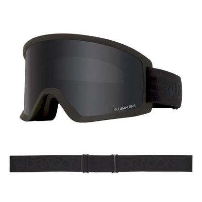 The Dragon DX3 OTG Goggles 2026 in Black Out