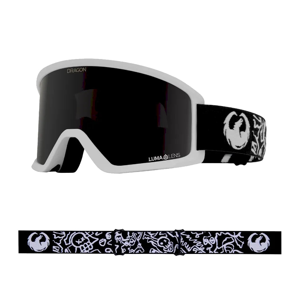 The Dragon DX3 OTG Goggles 2026 in Chris Benchetler