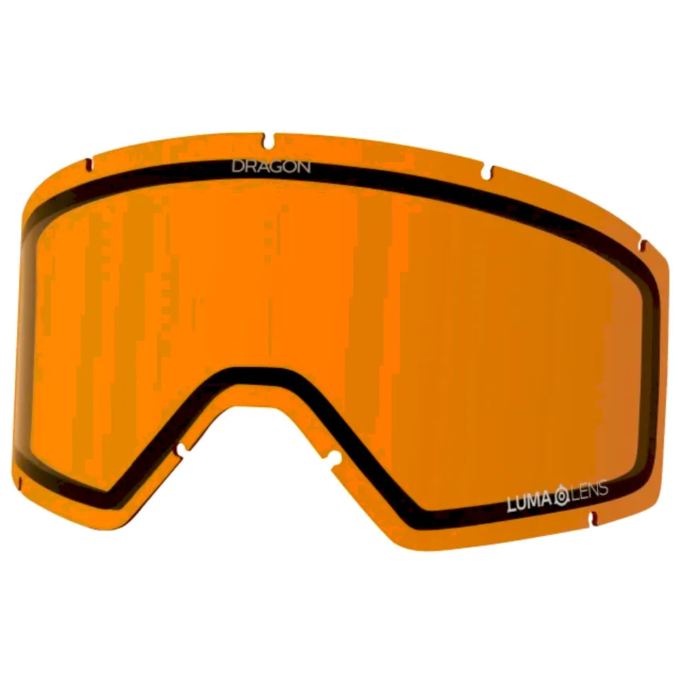 The Dragon DX3 OTG Replacement Lens 2026 in Lumalens Amber