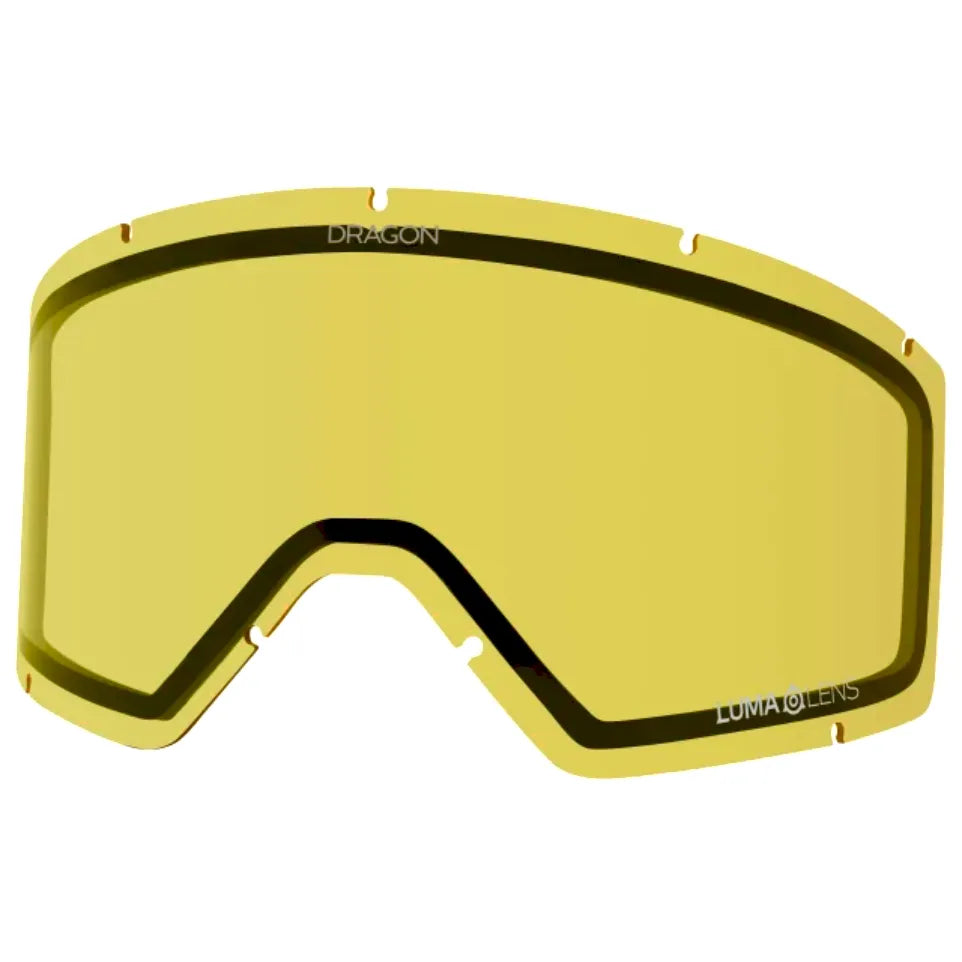 The Dragon DX3 OTG Replacement Lens 2026 in Lumalens Yellow