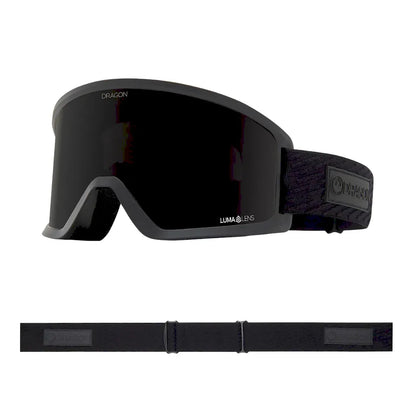The Dragon DX3 Plus OTG Goggles 2026 in Midnight