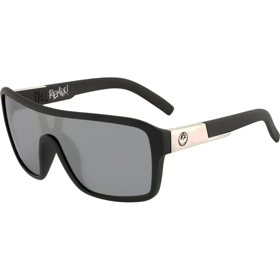 The Dragon Remix Sunglasses 2025 in Matte Black Silver Ionised LL