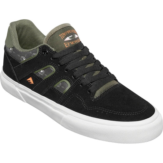The Emerica G6 Vulc & Toy Machine Shoes 2023 in Black