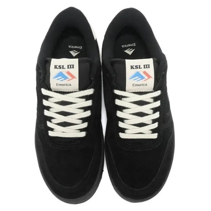 The Emerica KSL 111 Shoes 2025 in Black Black 1