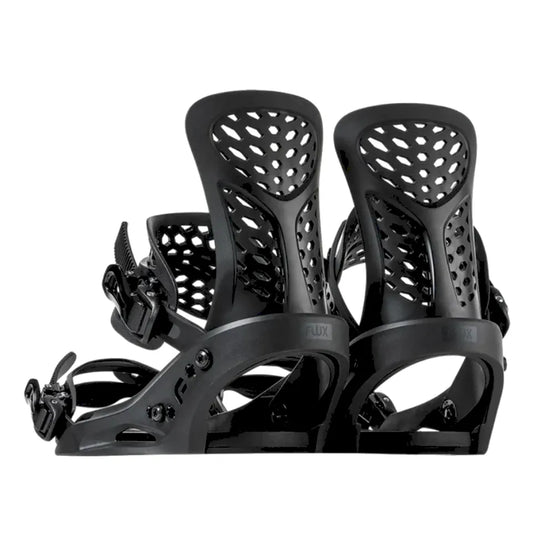 The Flux FL Kid's Snowboard Bindings 2026 in Black