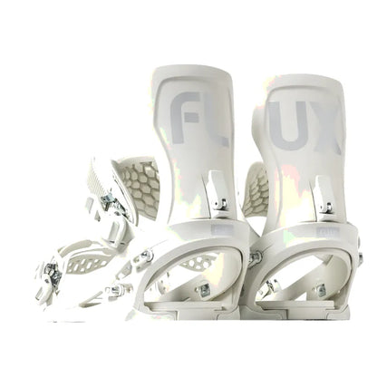 The Flux XF Men's Snowboard Bindings 2026 in White