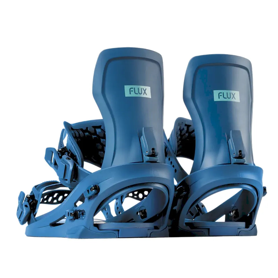 The Flux XF Men's Snowboard Bindings 2026 in Blue