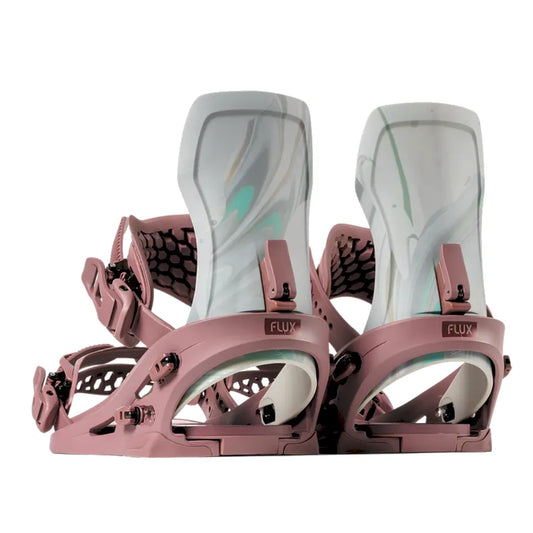 The Flux XF Women's Snowboard Bindings 2026 in Grey Dye