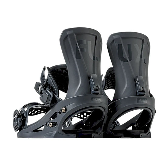 The Flux XV Men's Snowboard Bindings 2026 in Metallic Grey