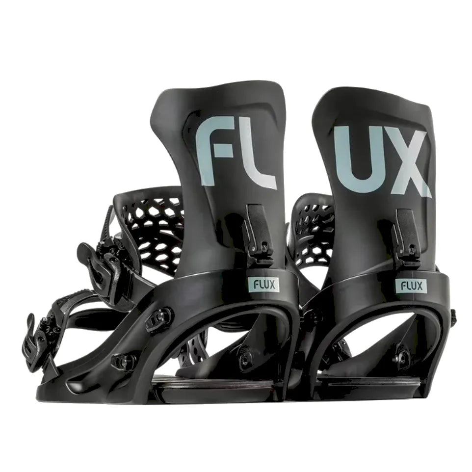 The Flux XW Men's Snowboard Bindings 2026 in Black