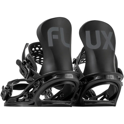 The Flux TT Snowboard Bindings 2025 in Black