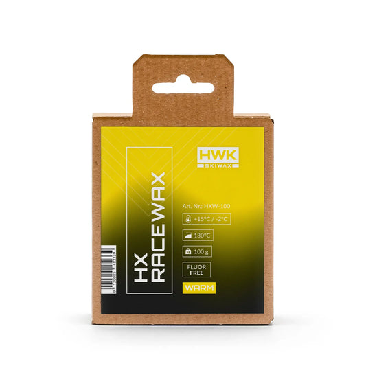 The HWK HX Racewax Warm Glidewax 100g | + 15°C/-2°C