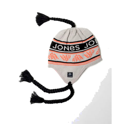 The Jones Inaki Recycled Beanie 2026 in Smoke Grey