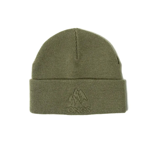 The Jones Tahoe Recycled Beanie 2026 in Moss Green