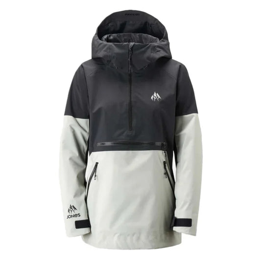 The Jones Women's Mountain Surf Anorak Jacket 2023 in Sage 1