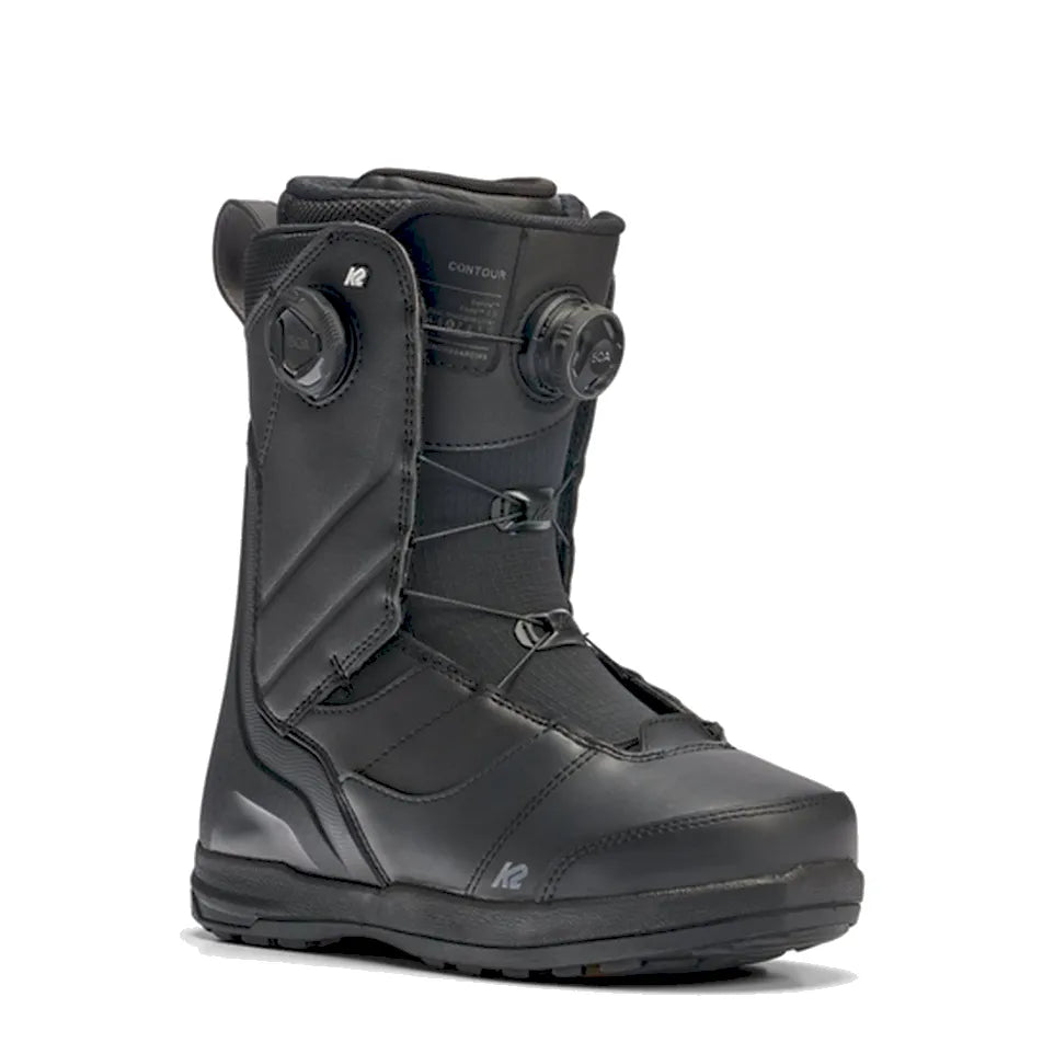 The K2 Contour Women's Snowboard Boots 2026 in Black