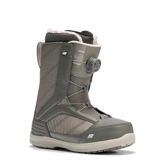 The K2 Haven Women's Snowboard Boots 2026 in Grey