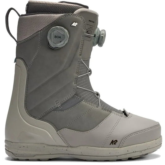 The K2 Maysis Men's Snowboard Boots 2026 in Grey