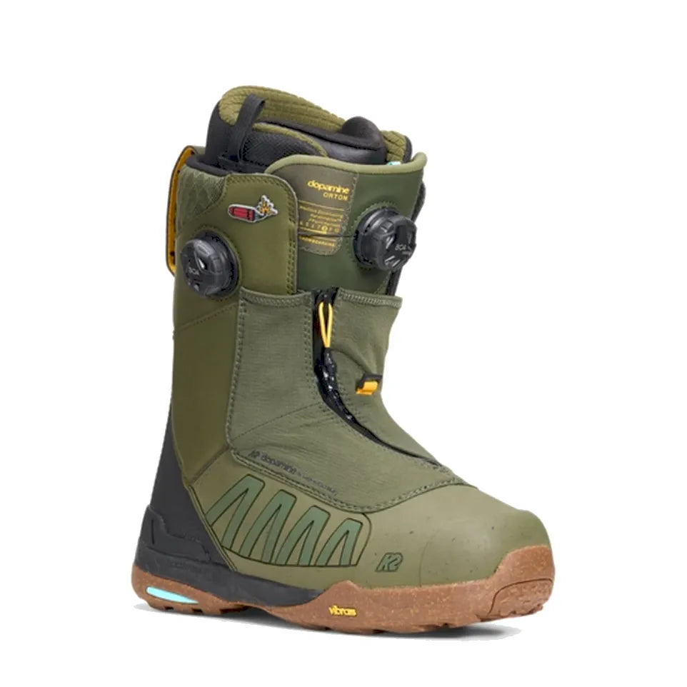 The K2 Orton Men's Snowboard Boots 2026 in Dopamine