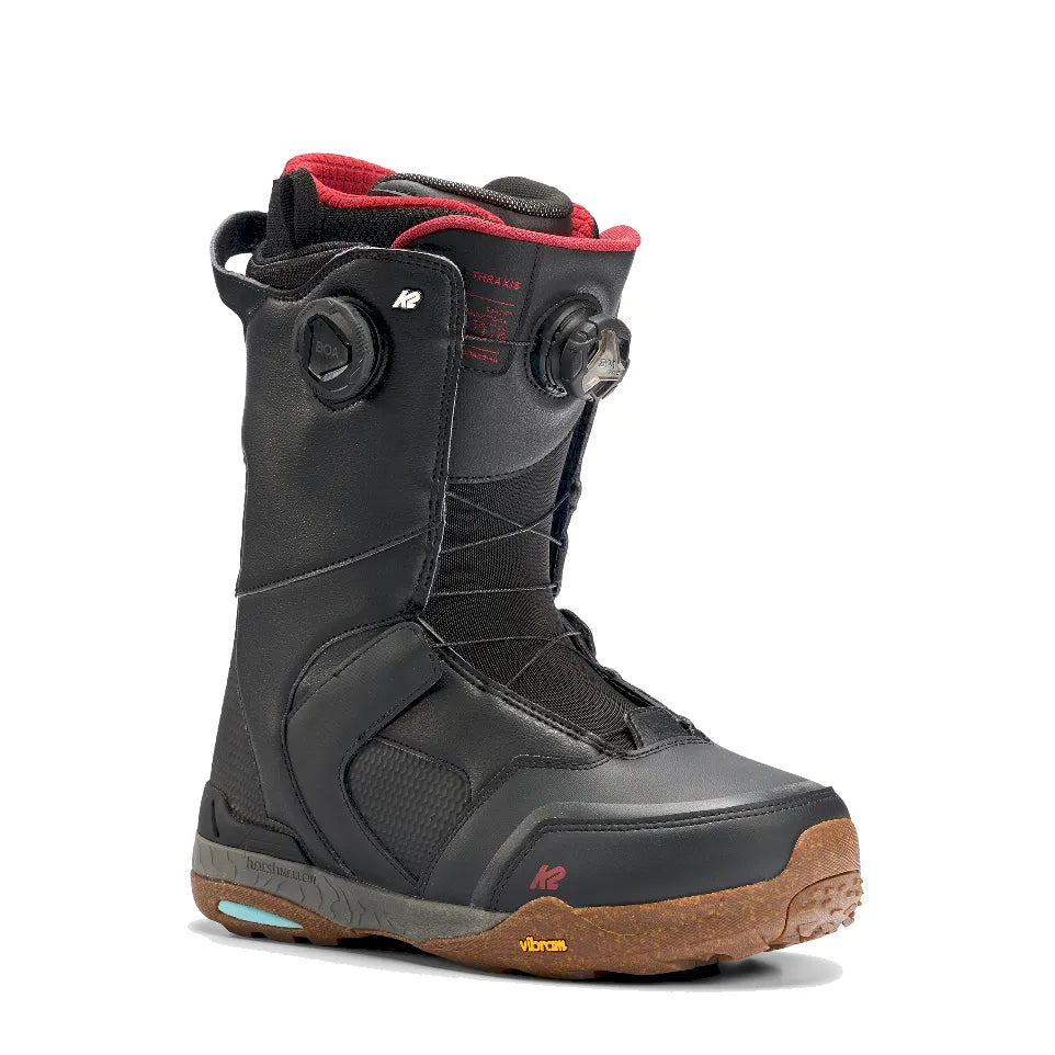 The K2 Thraxis Men's Snowboard Boots 2026 in Black