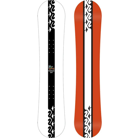 The K2 Vandal Junior Kid's Snowboard 2023 in White