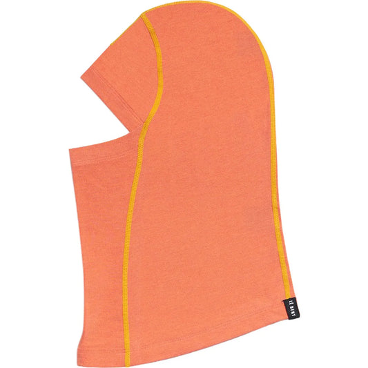 The Le Bent Midweight Balaclava Kid's 2023 in Firey Coral