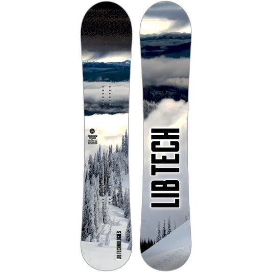The Lib Tech Cold Brew Men's Snowboard 2025 in White