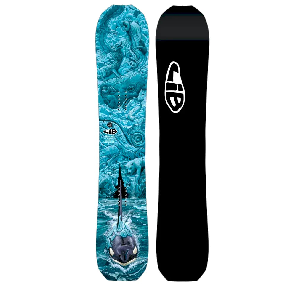 The Lib Tech Golden Orca Men's Snowboard 2027 in Blue