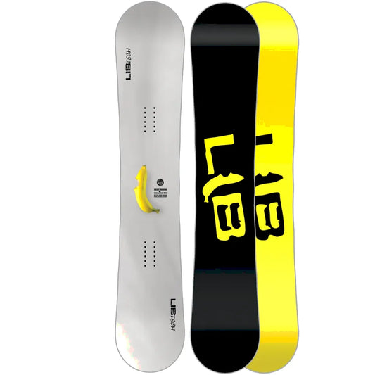 The Lib Tech Skate Banana Men's Snowboard 2025 in White