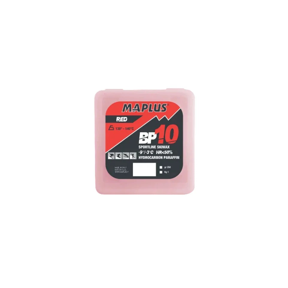 The MAPLUS BP10 Red Glidewax 250g