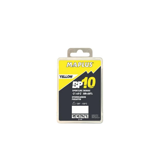 The MAPLUS BP10 Yellow Glidewax 100g