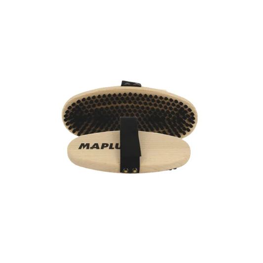 The MAPLUS Hard Horse Hair Oval Brush