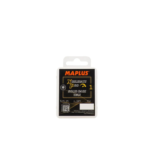 The MAPLUS Xcelerate Pro 1 Solid Race Wax 50g