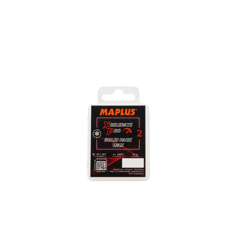 The MAPLUS Xcelerate Pro 2 Solid Race Wax 50g